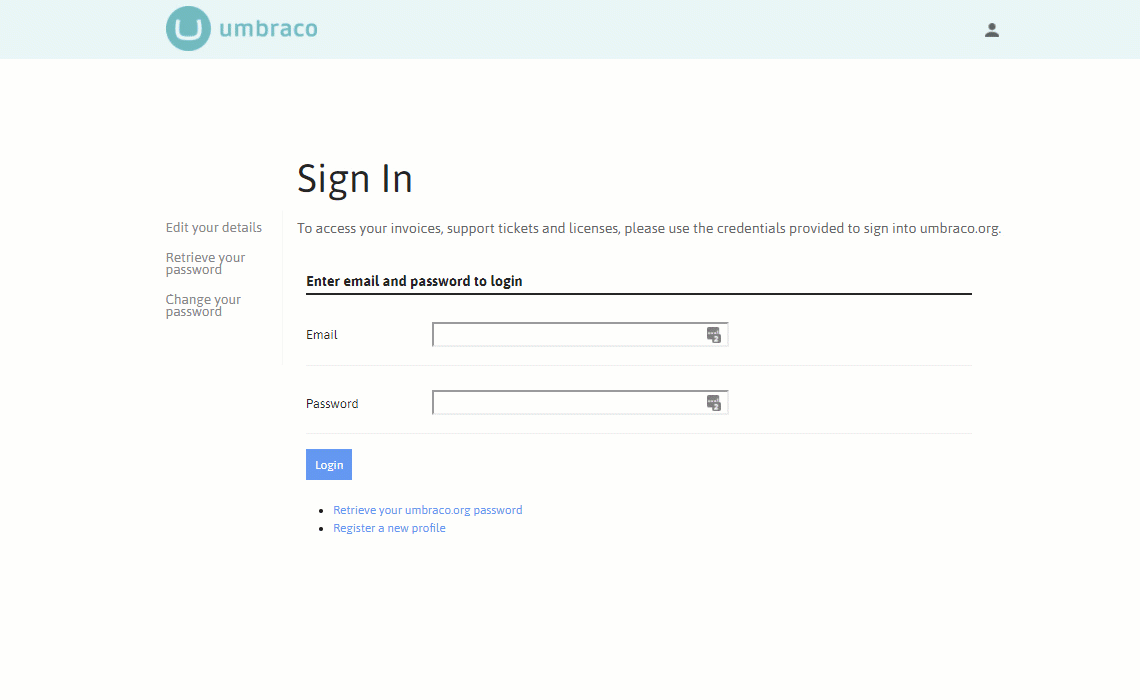 Configuring Umbraco Forms license