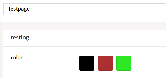 Color Picker Content