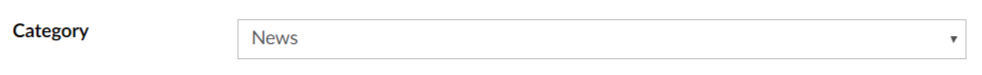 Single dropdown content example