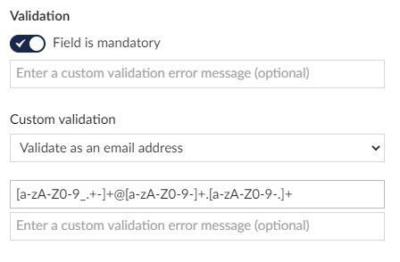 Mandatory Checkbox Example