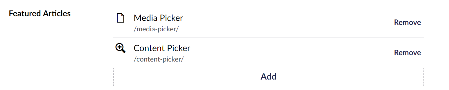 Multinode Treepicker