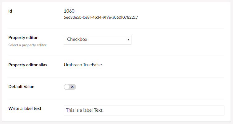 True/False Data Type Definition