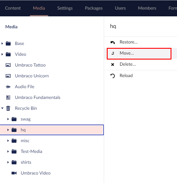 Move Folder