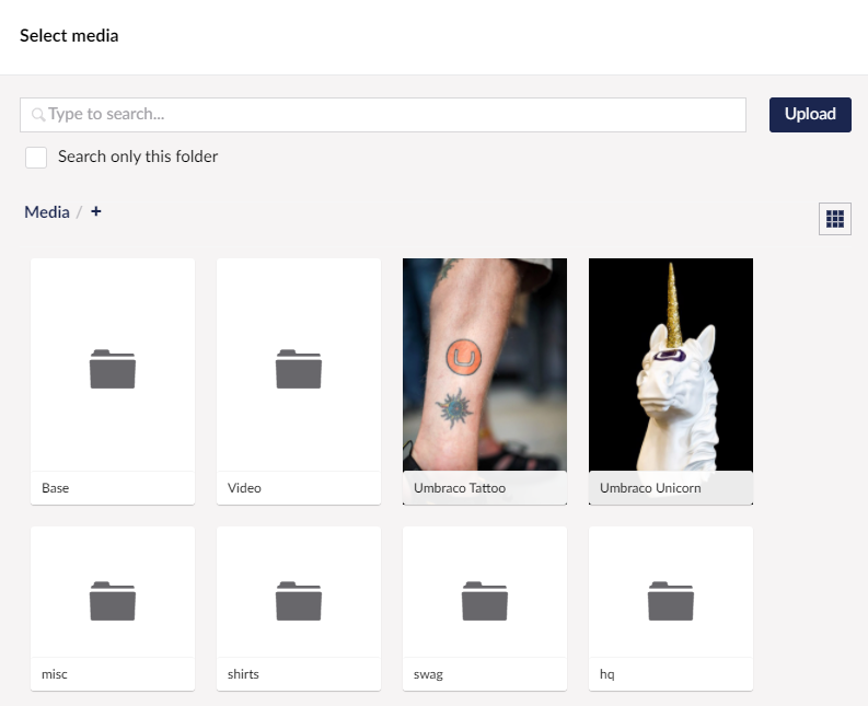 Media Picker