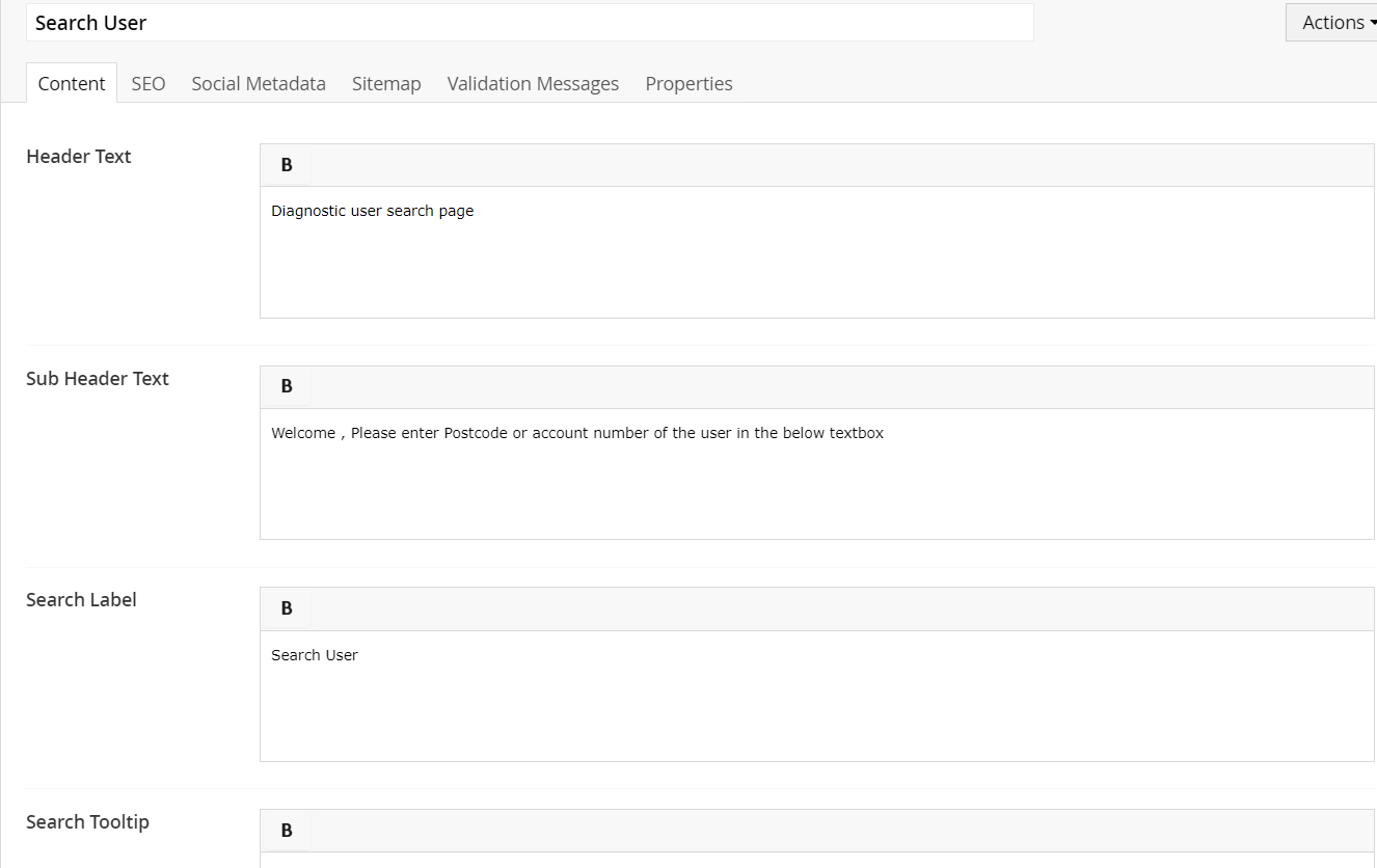Content Page
