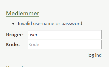 Validation summary