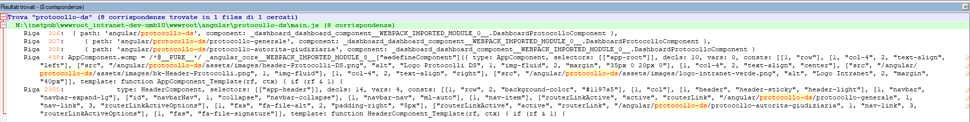 update angular file path
