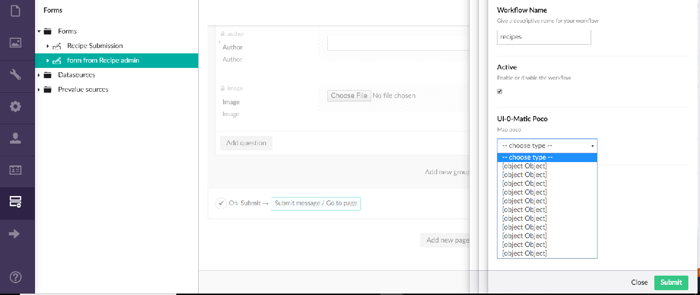 Showing Object Objest in the dropdown
