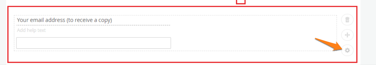 Form Settings Button