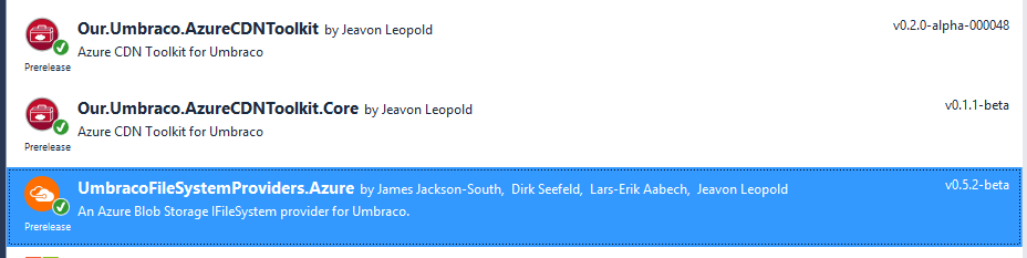 AzureBlobStoragePackages