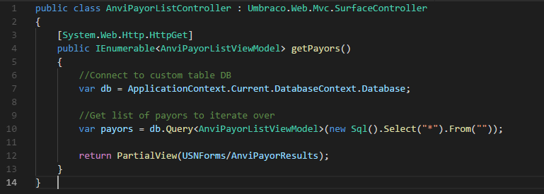 SurfaceController