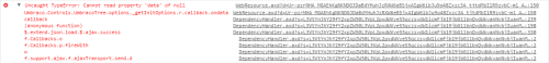 Client error in Chrome