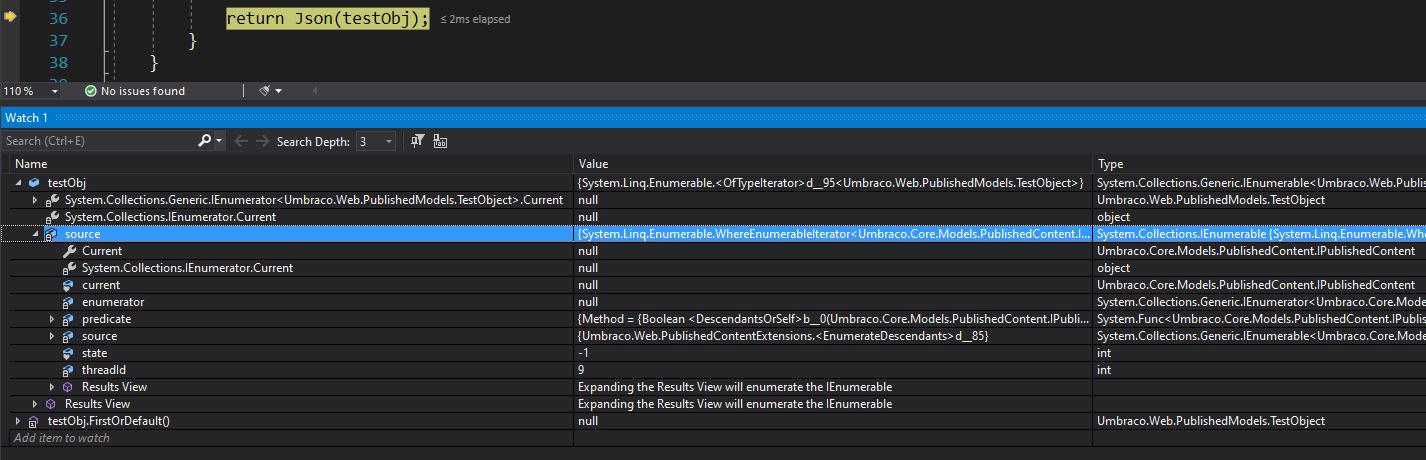 Visual Studio Watch
