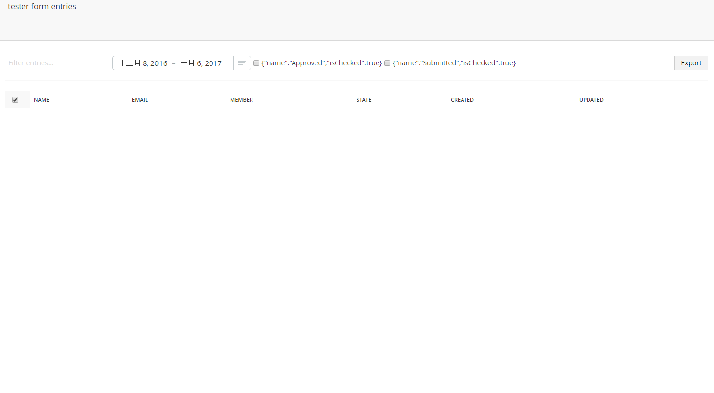 datepicker and JSON
