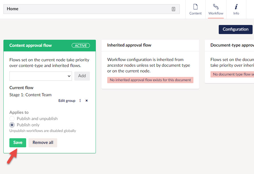 add approval flow