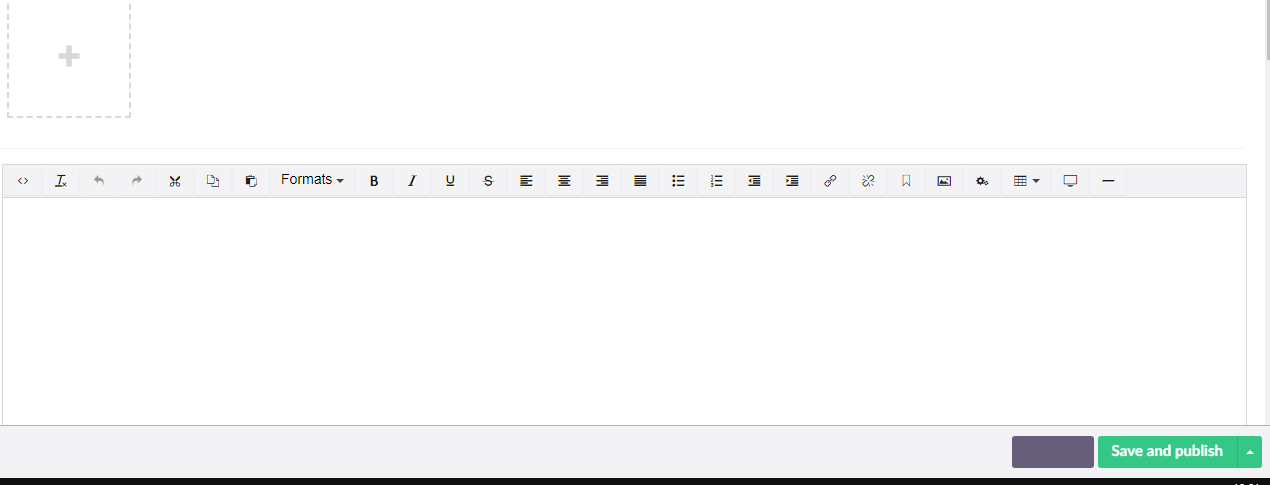 No text on button