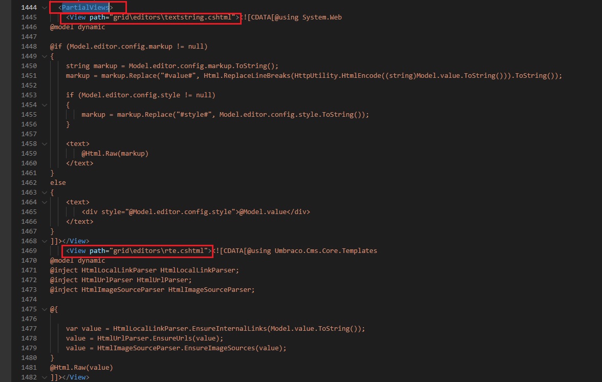 package.xml export