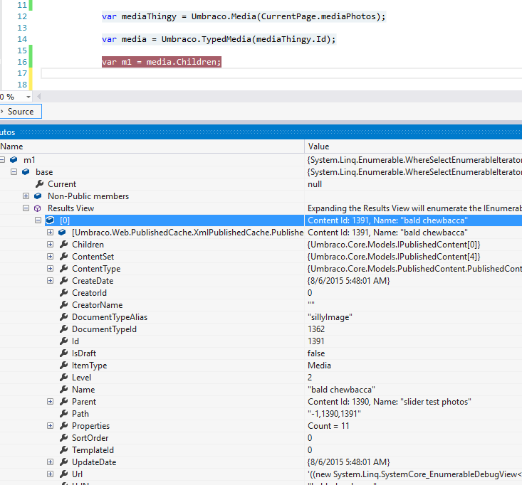 mediaPicker object contents
