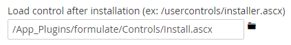Control Selection