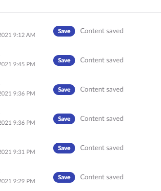 Unpublished content