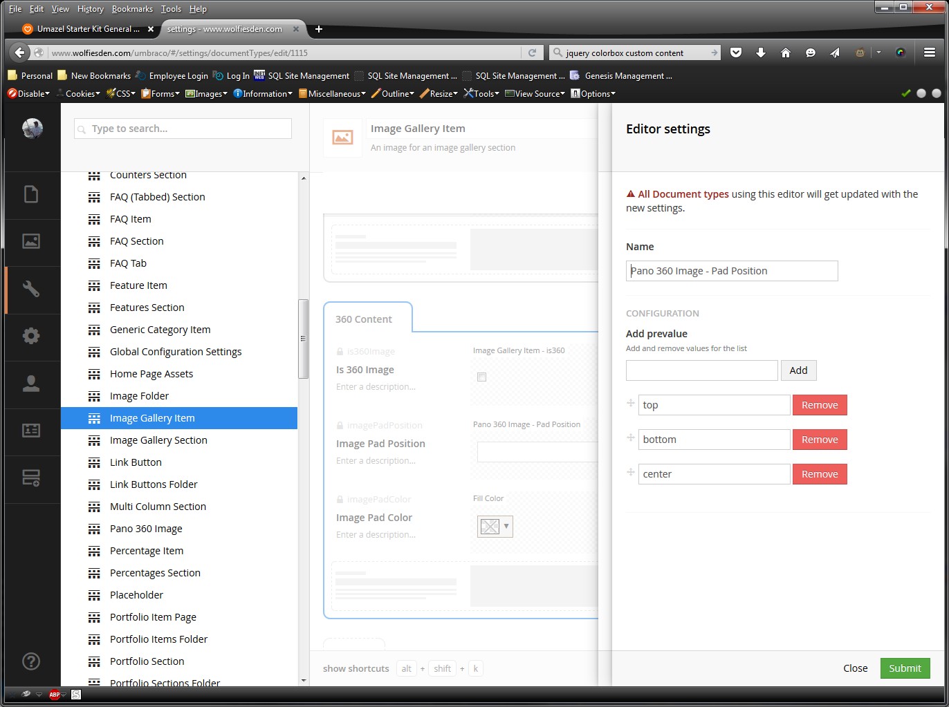 Dropdown Details