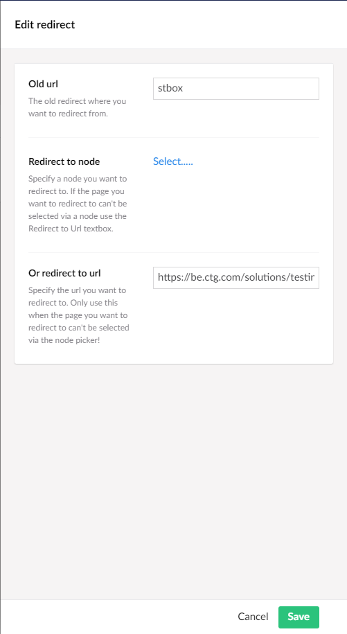 redirects all domains to same page