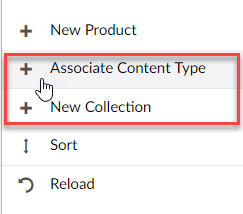 Right click menu