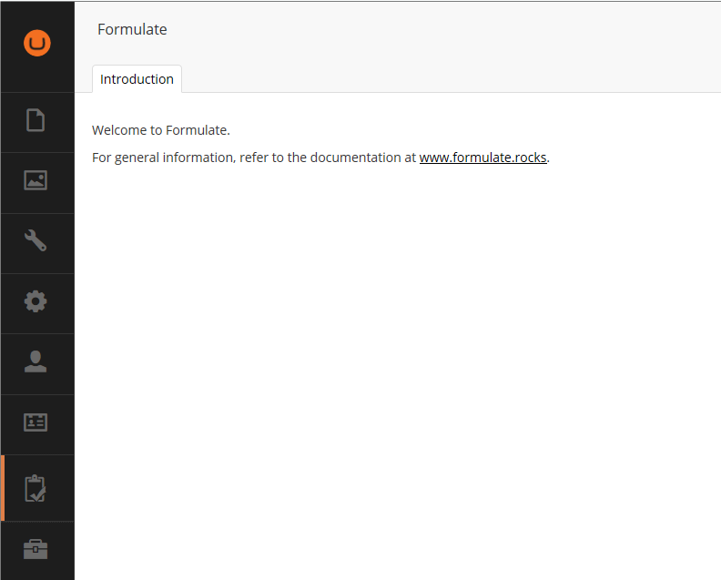 Screenshot of installation