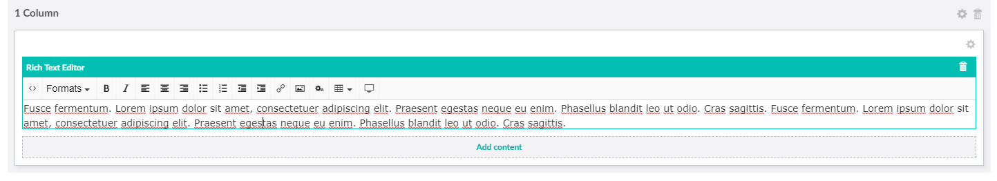 After focus and cursor down once