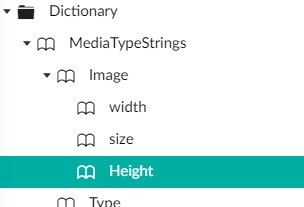 Dictionary Items