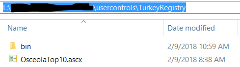 File structure for second effort