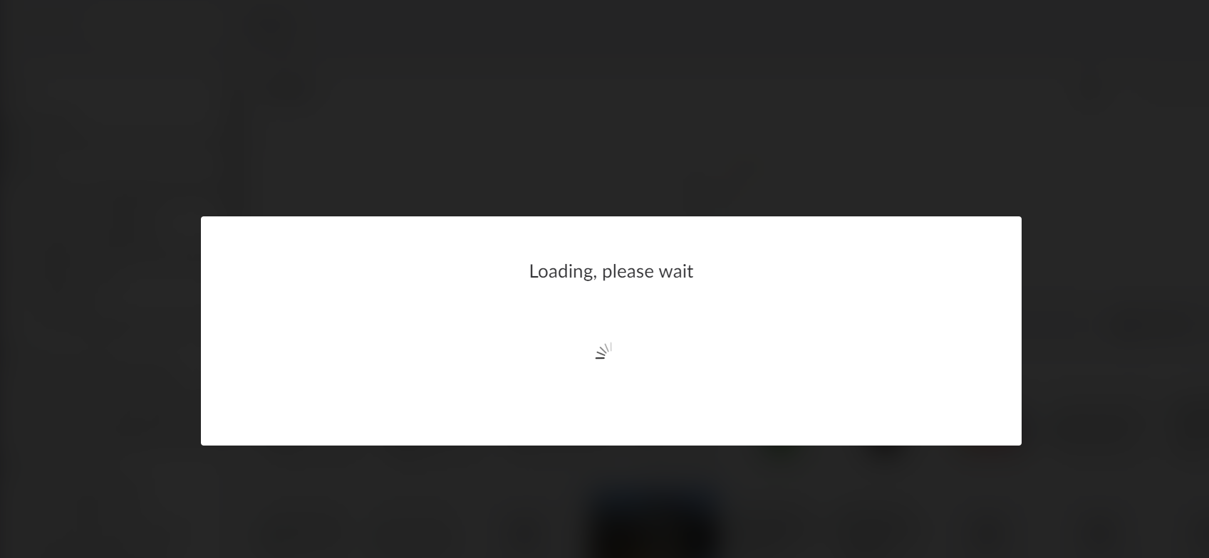 loading prompt