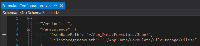 Formulate Configuration for Paths