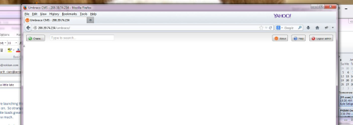 back office error