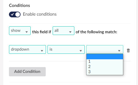 dropdown