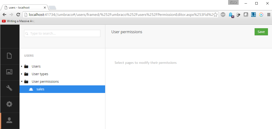 No permissions