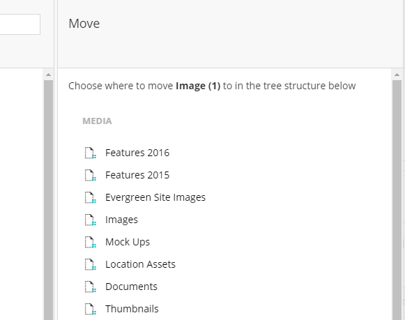 Move Dialog