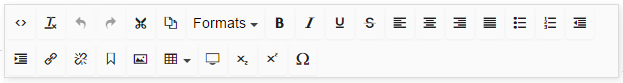 Toolbar without add macro option