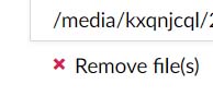 remove link image