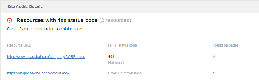 4xx status code