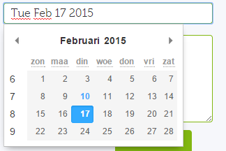 input field english