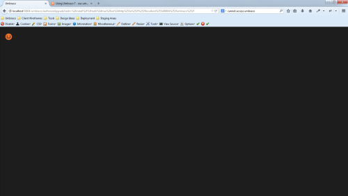 Umbraco Access Error
