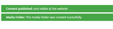 Umbraco 7 additional notification message