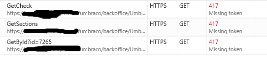Screenshot of Error