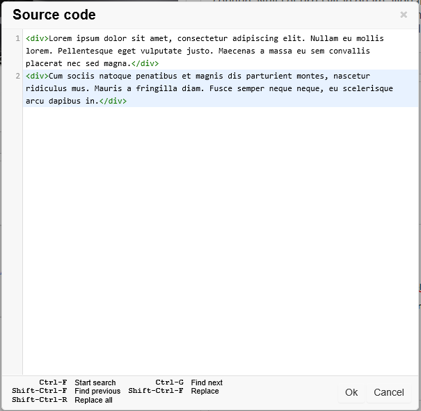 text-inside-div