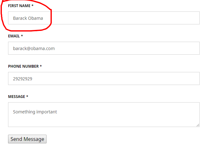 Forms setup step 3