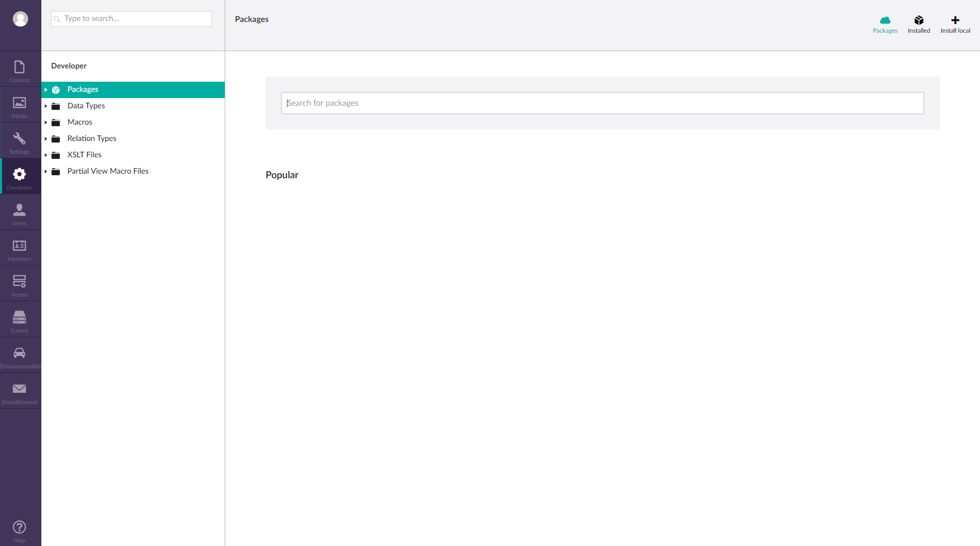 Empty Dev Repo
