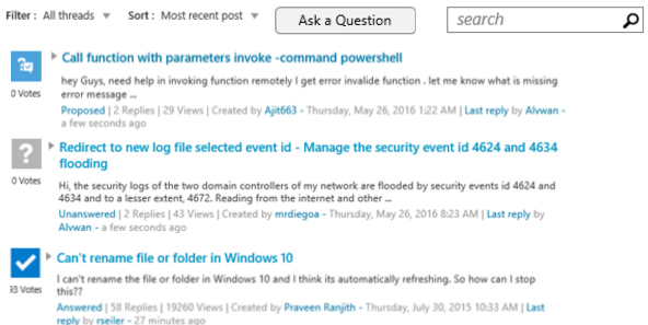 forum example