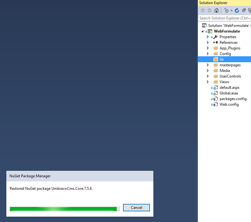 Package Restore