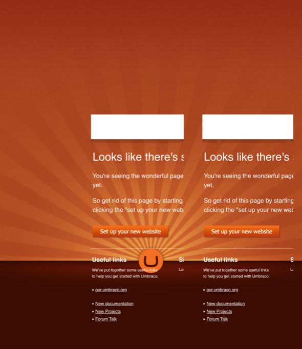 umbraco setup